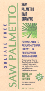 Saw Palmetto Shampoo Sulfate Free